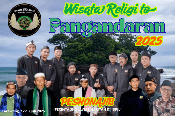 Ziarah Cinta dalam Dzikir: Perjalanan Religi Majelis Dzikir Peshonajib Menuju Makam Eyang Sembah Agung Pangandaran