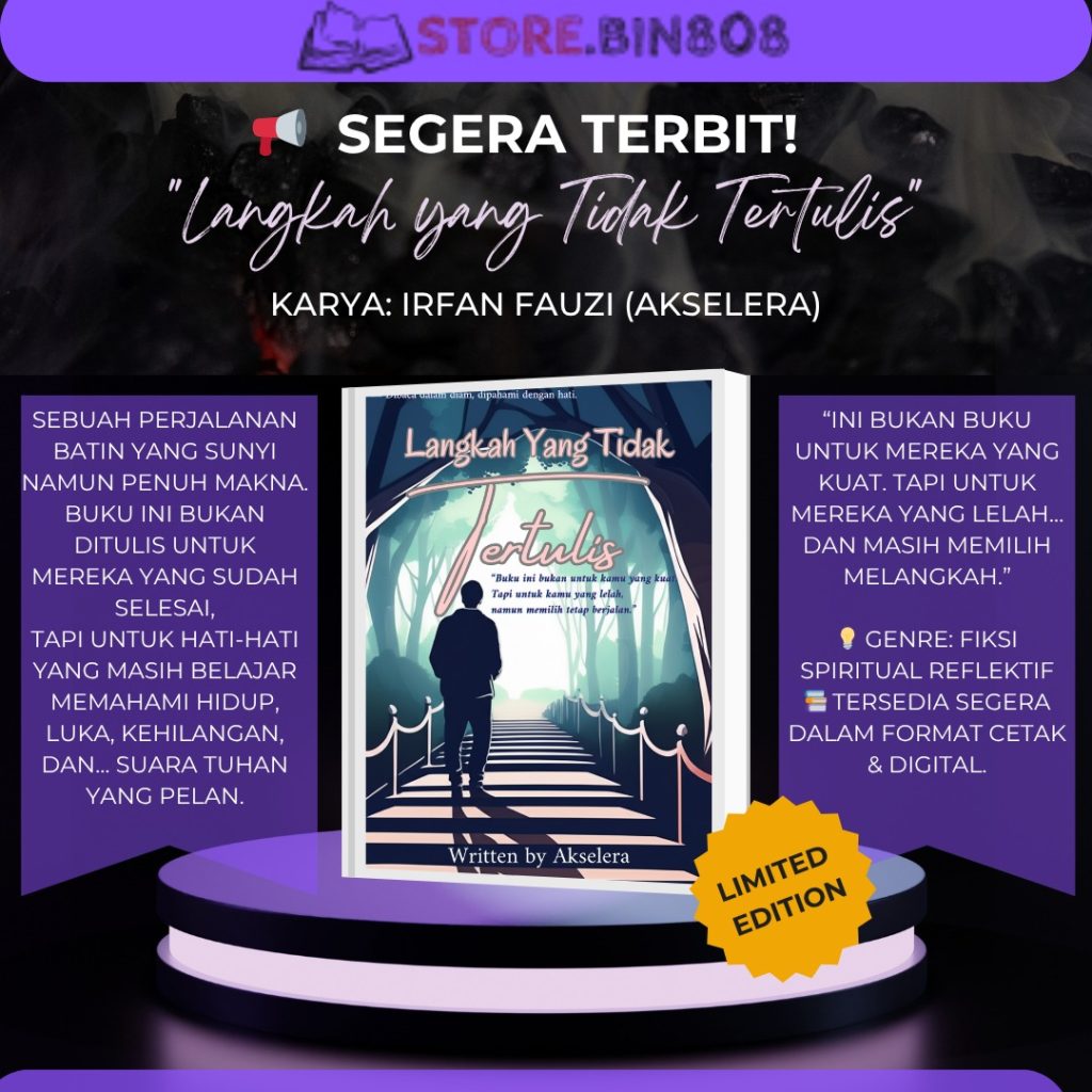 “Langkah yang Tidak Tertulis”: Perjalanan Batin Lewat Sunyi, Sebuah Karya Reflektif dari SobatPena Akselera