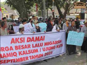 Terkait permohonan sertifikat ganda, BPN Lombok Tengah digeruduk Massa