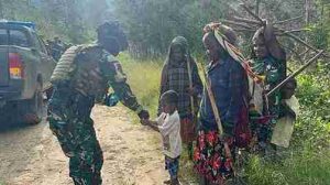 Smart Approach di Papua, Satgas Yonif 521/DY Laksanakan Pengamanan Proporsional dengan Kegiatan Teritorial Humanis untuk Ciptakan Stabilitas dan Kesejahteraan Masyarakat