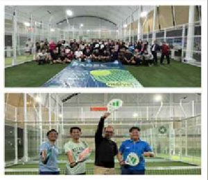 BRI Bintaro Gelar Sportainment Padel, Pererat Kebersamaan dan Dorong Gaya Hidup Sehat Pegawai