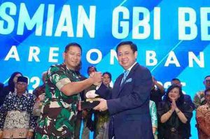Pangdam III/Slw Hadiri Peresmian Gedung GBI Bethel Summarecon Bandung