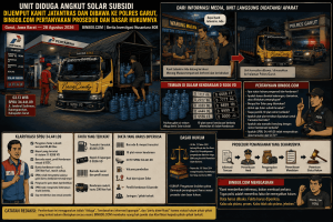 Unit Diduga Angkut Solar Subsidi Dijemput Kanit Jatantras Dan Dibawa Ke POLRES Garut, BIN808 Pertanyakan Prosedur Dan Dasar Hukumnya